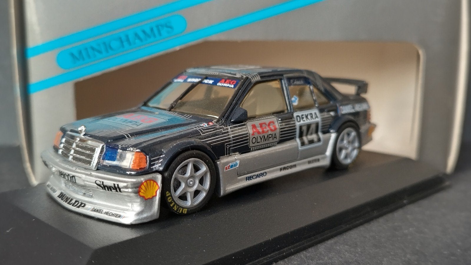 Mercedes Benz 190 DTM Evo Snobeck Asch 1:43 Minichamps Pol, Auto, Verzenden, ., Nieuw