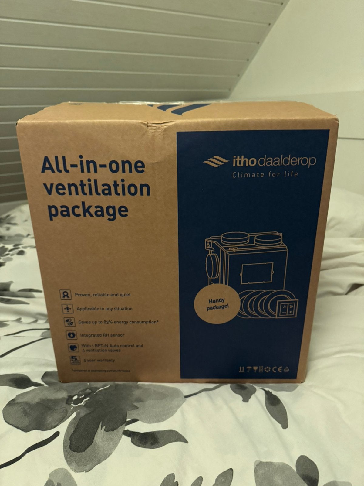 All in one ventilatie pakket, Ophalen of Verzenden, Zo goed als nieuw