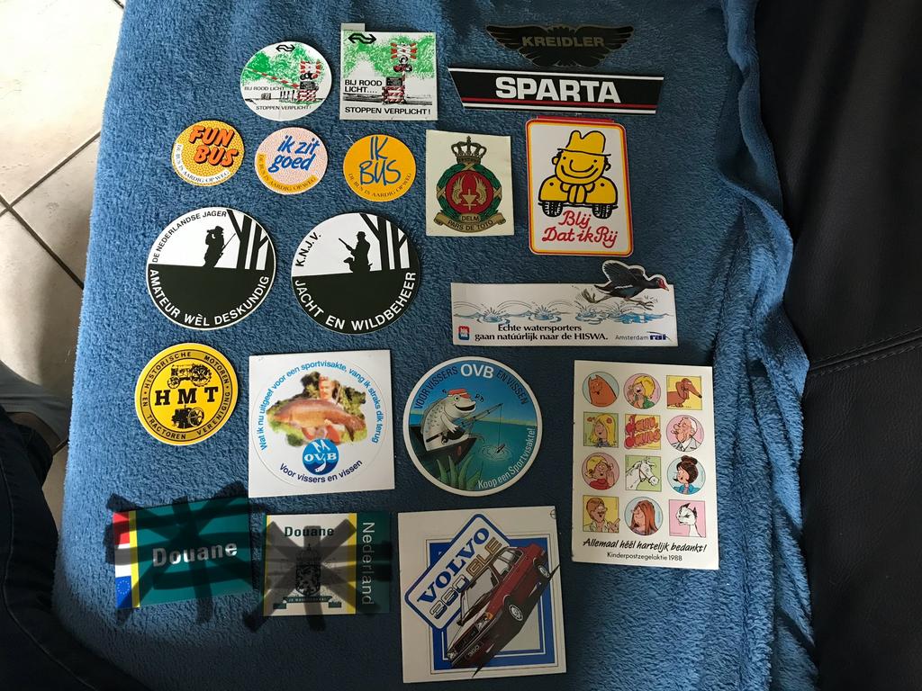 Stickers allerlei, Verzamelen, Stickers, Ophalen of Verzenden, Zo goed als nieuw