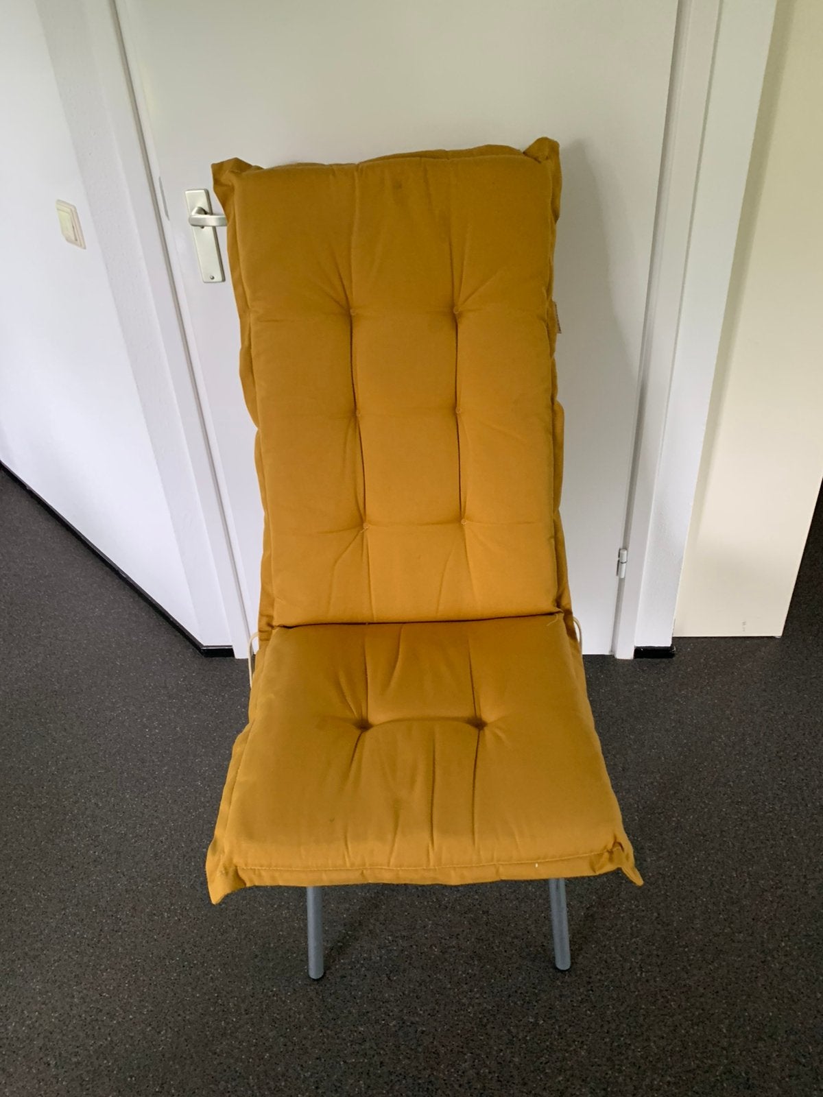 4 Madison tuinstoelkussens, afm 123/50 en 5 cm dik, Ophalen, Zo goed als nieuw