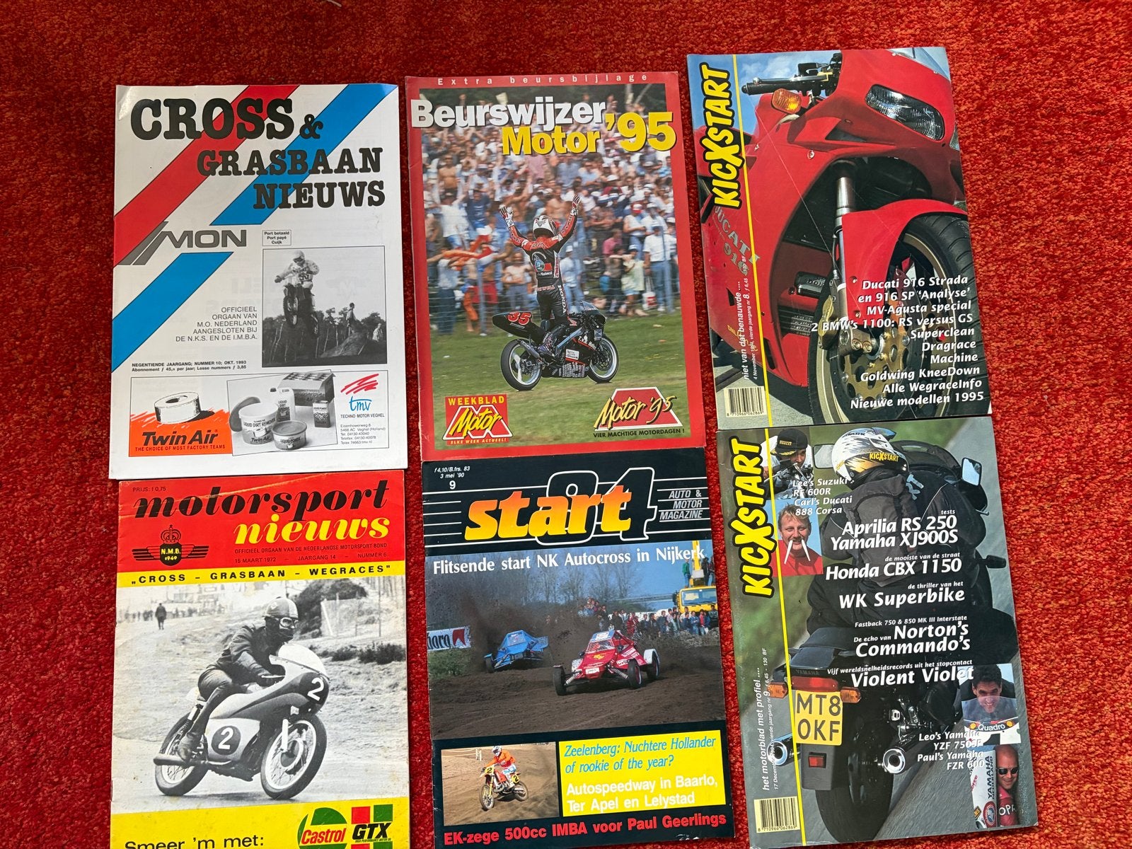 Vintage Motorsport Tijdschriften & Posters  70ies en 90ies, Ophalen of Verzenden, Gelezen, Algemeen