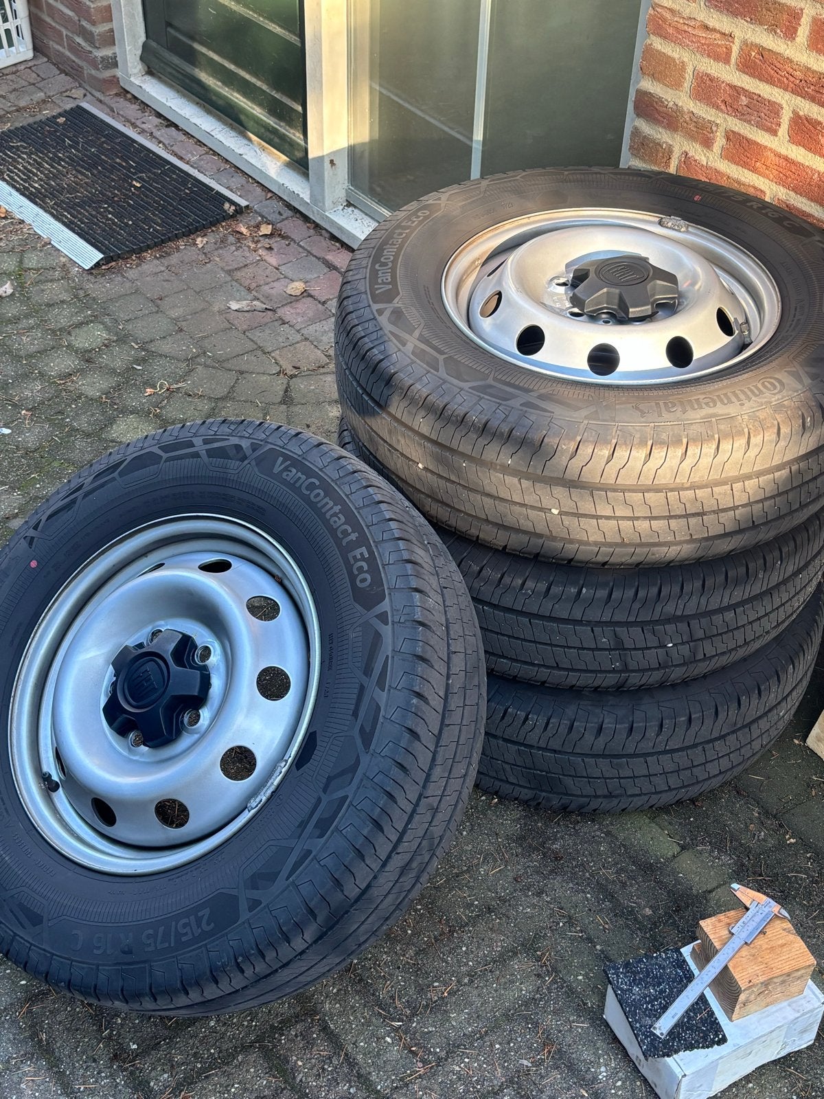 Continental VanContact Eco wielen fiat ducato 16 inch 5x130, Ophalen, 16 inch, Banden en Velgen, Zomerbanden