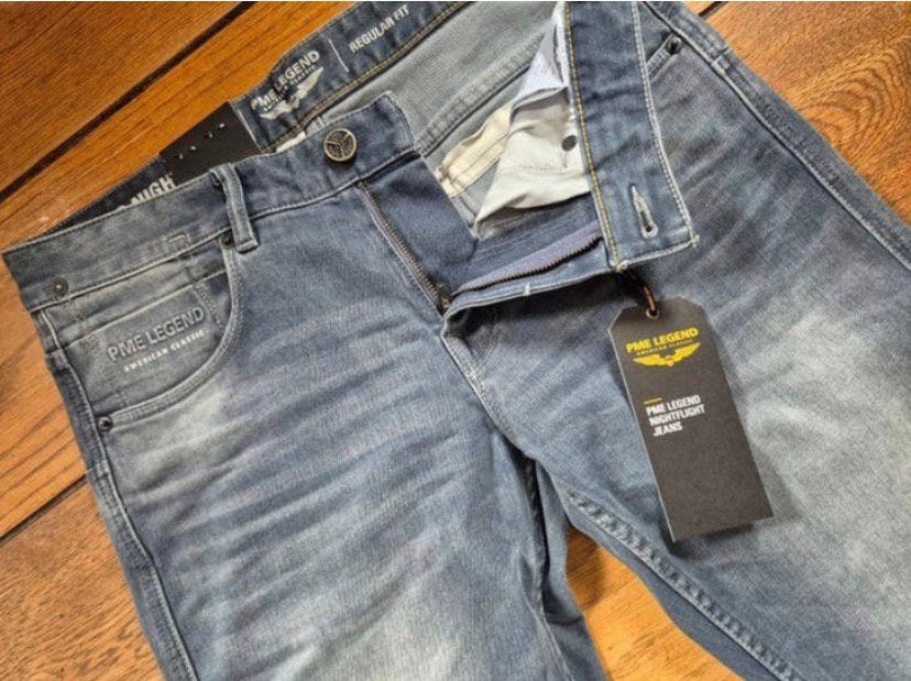 Pme legend Nightflight spijkerbroek broek jeans 31/36 nieuw, Blauw, ., Nieuw, W32 (confectie 46) of kleiner