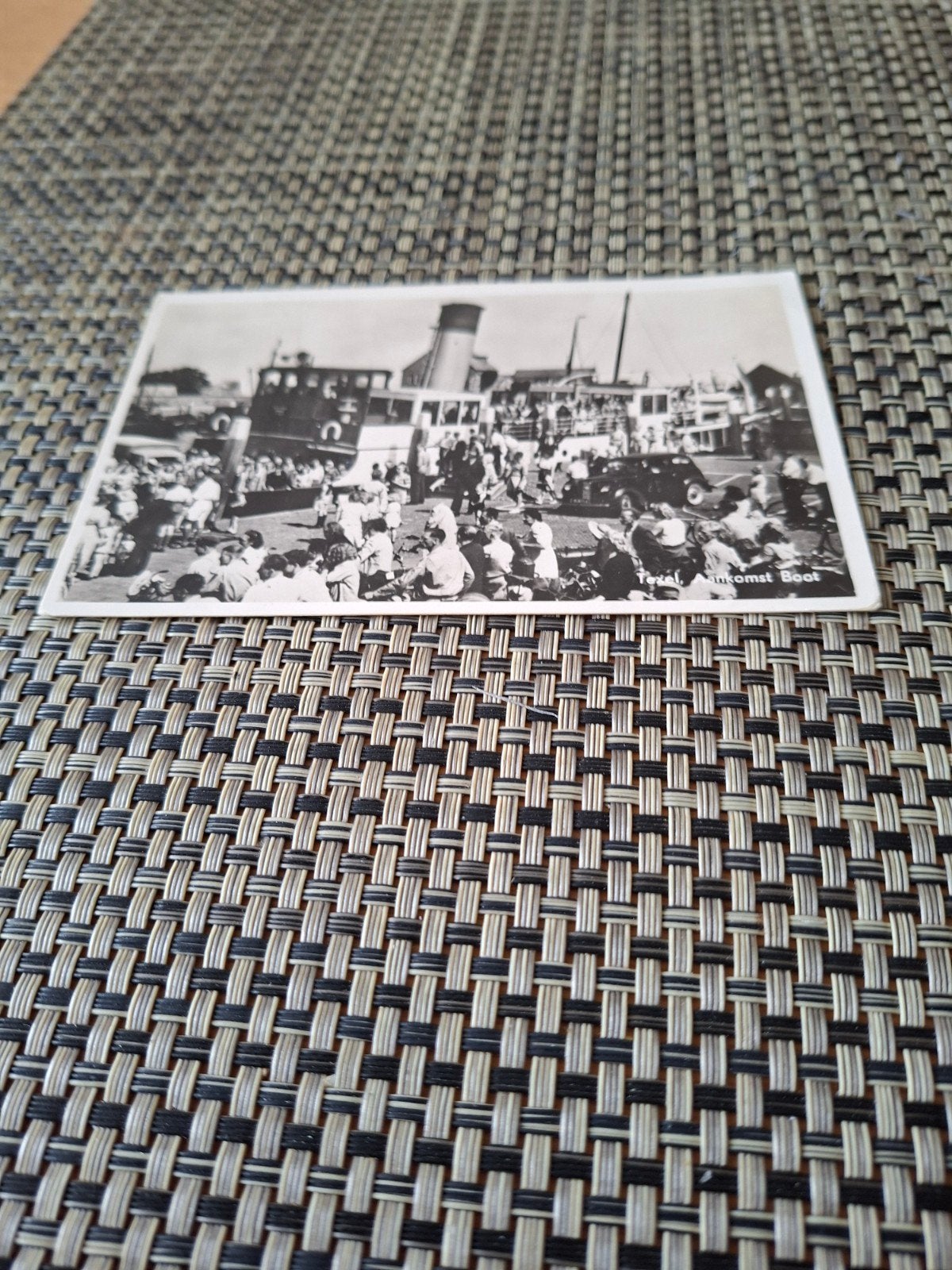 Oudeschild Texel Teso - Historische Ansichtkaart, Ophalen of Verzenden, 1940 tot 1960, Gelopen, Waddeneilanden
