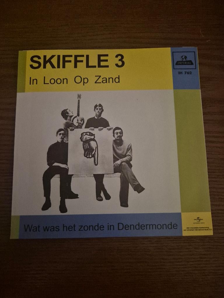 Skiffle 3, Cd's en Dvd's, Vinyl | Nederlandstalig, Ophalen of Verzenden, Zo goed als nieuw, 7 inch, Levenslied of Smartlap
