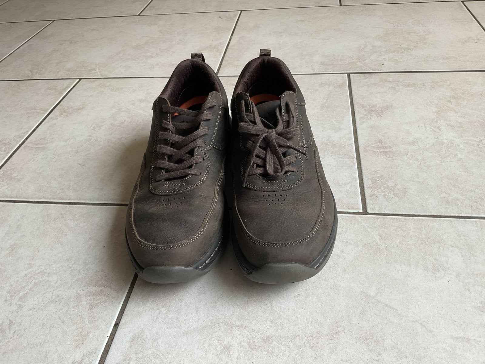 Zgan herenschoenen, maat 44,5/11, Bruin, Ophalen of Verzenden, Zo goed als nieuw, Veterschoenen