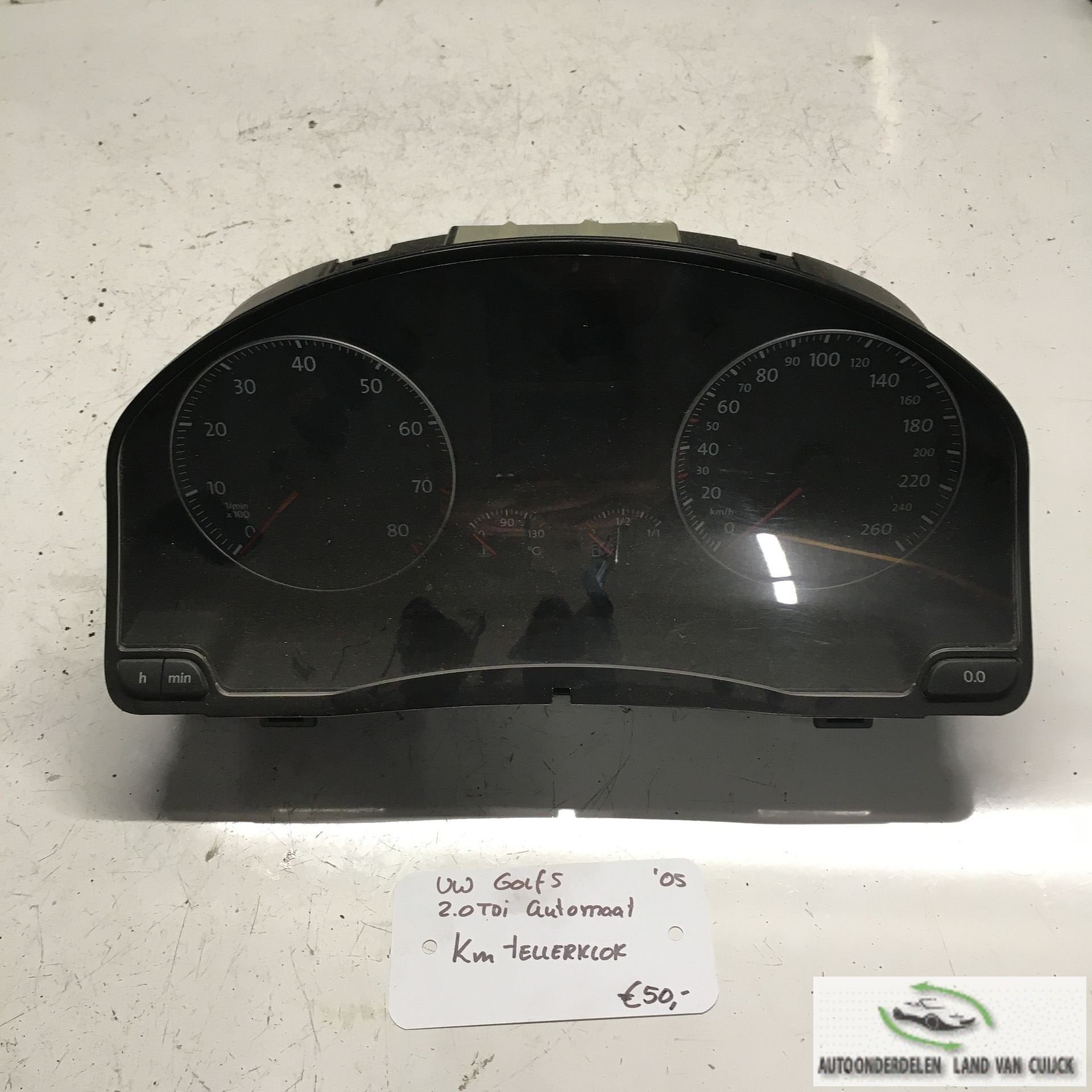 Vw Golf 5 2.0 tdi automaat  2005  Km Tellerklok    1K0920861