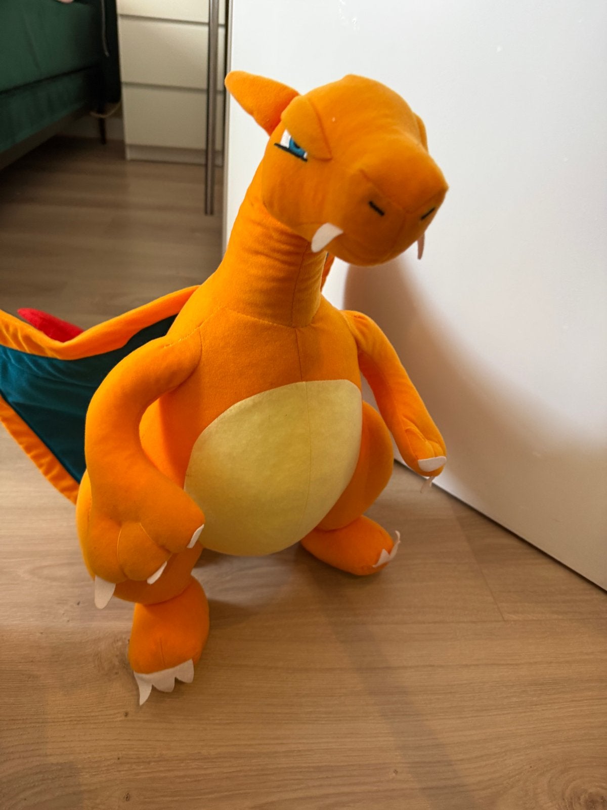 Grote Pokémon Charizard knuffel - 60 cm, Oranje, Overige typen, Ophalen of Verzenden, Zo goed als nieuw