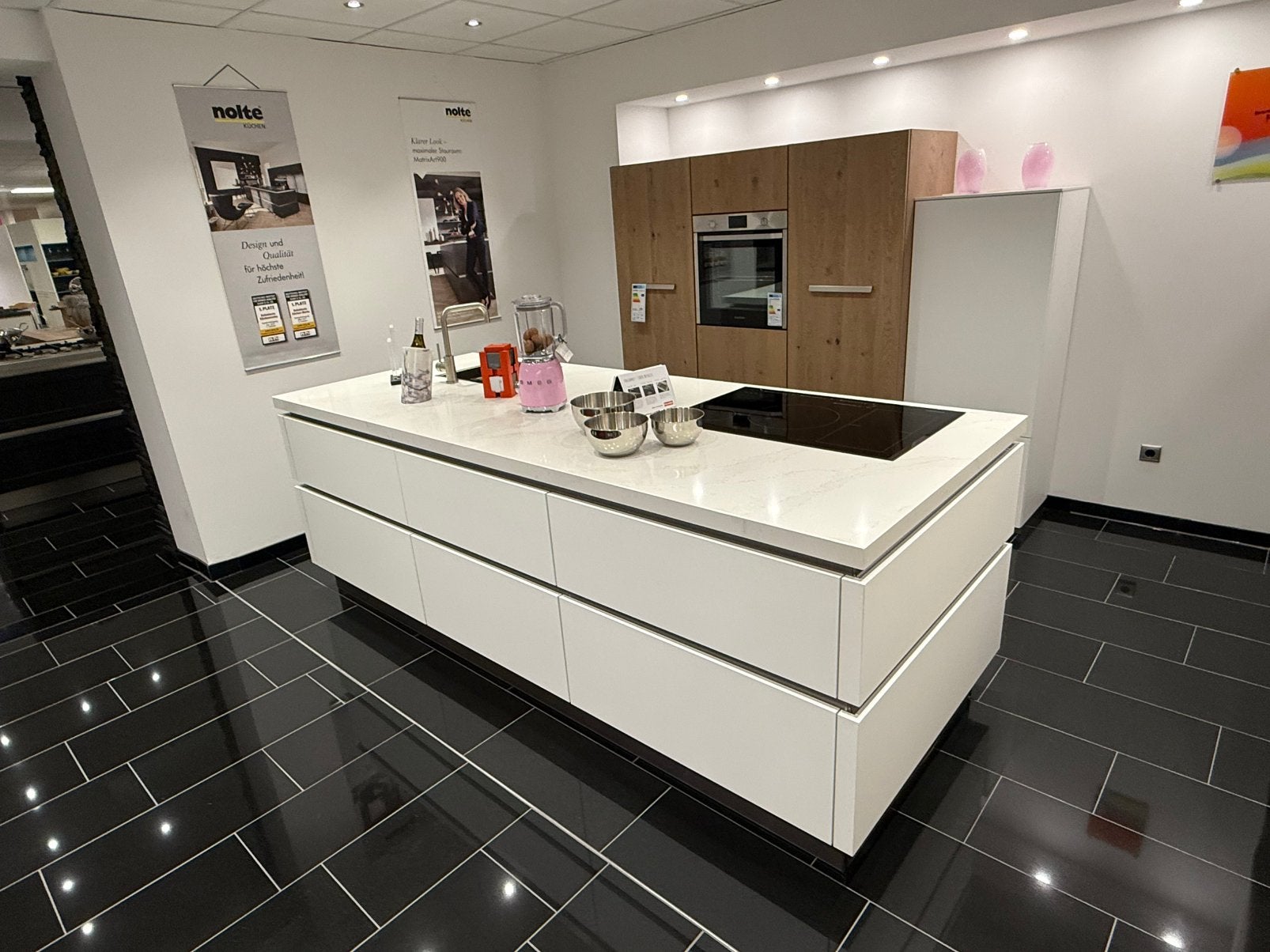 Nolte Showroom Keuken, Huis en Inrichting, Verzenden, Wit, Overige typen, Zo goed als nieuw