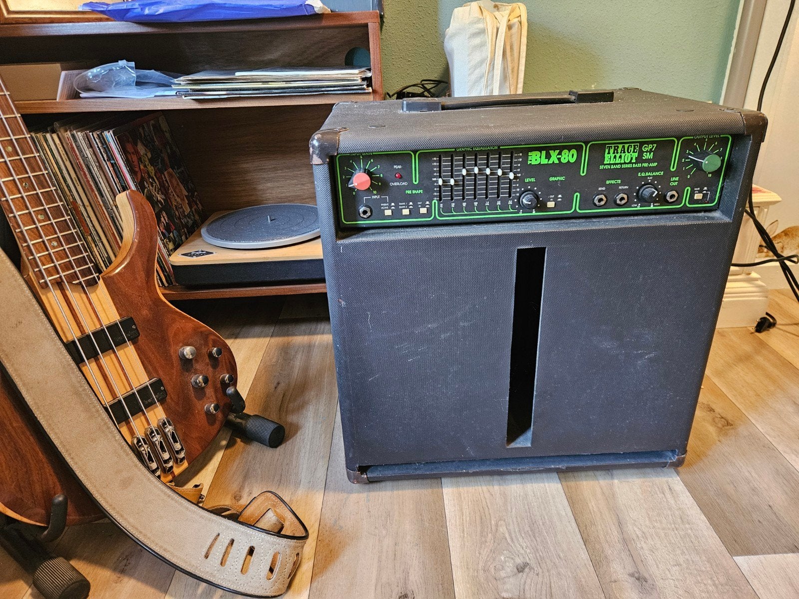 Trace Elliot BLX-80 GP7 SM basversterker, Muziek en Instrumenten, Ophalen, Gebruikt, Basgitaar, 50 tot 100 watt