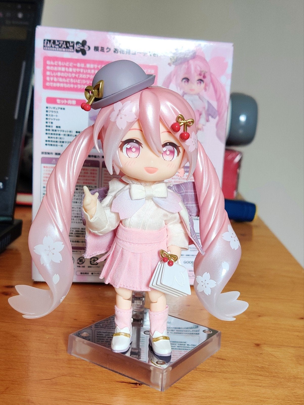 Sakura Miku Hanami Outfit Nendoroid doll anime figure, Ophalen of Verzenden, Zo goed als nieuw
