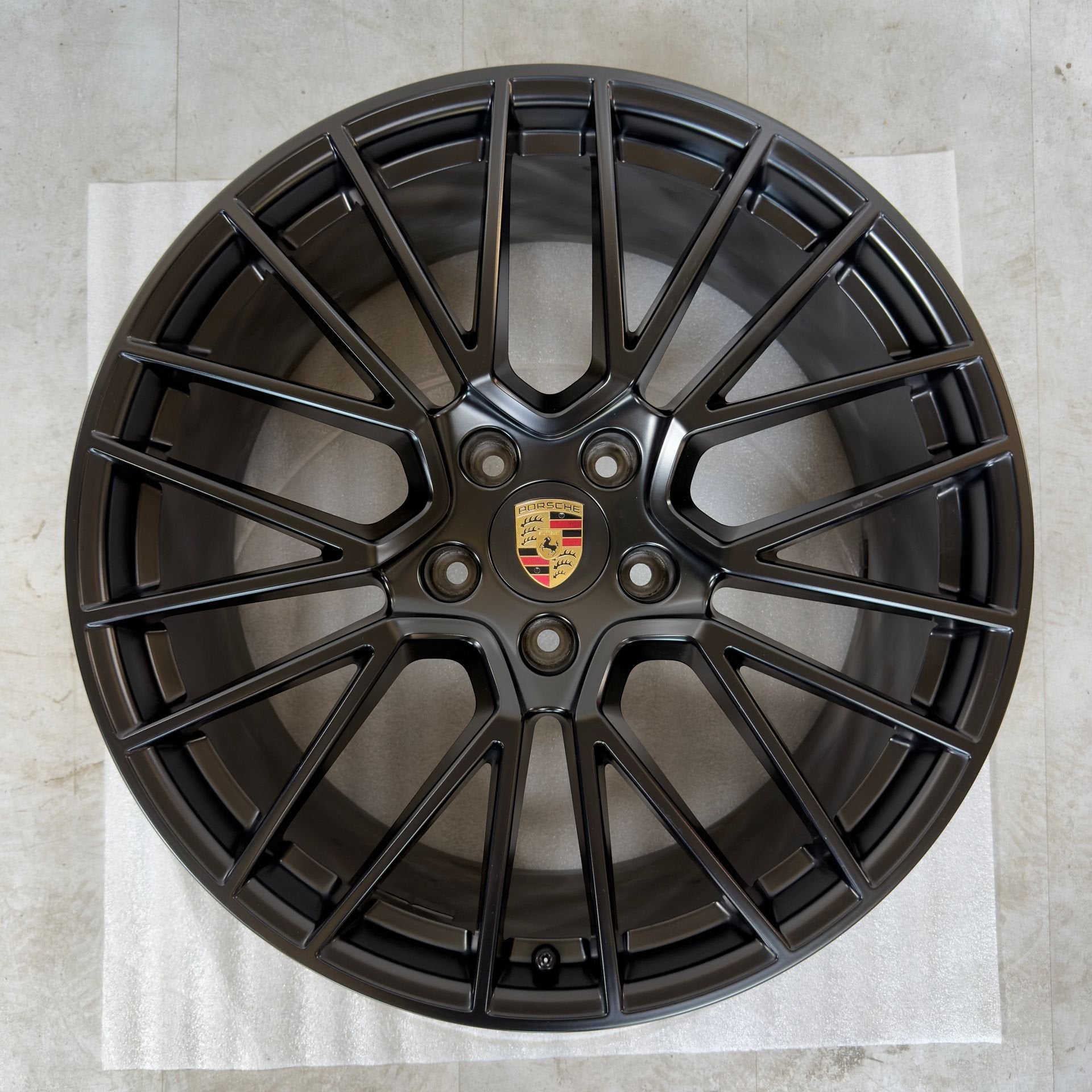 Porsche Cayenne Coupé 21 inch RS Spyder velgen / Origineel, Auto-onderdelen, Banden en Velgen, Banden en Velgen, Personenwagen