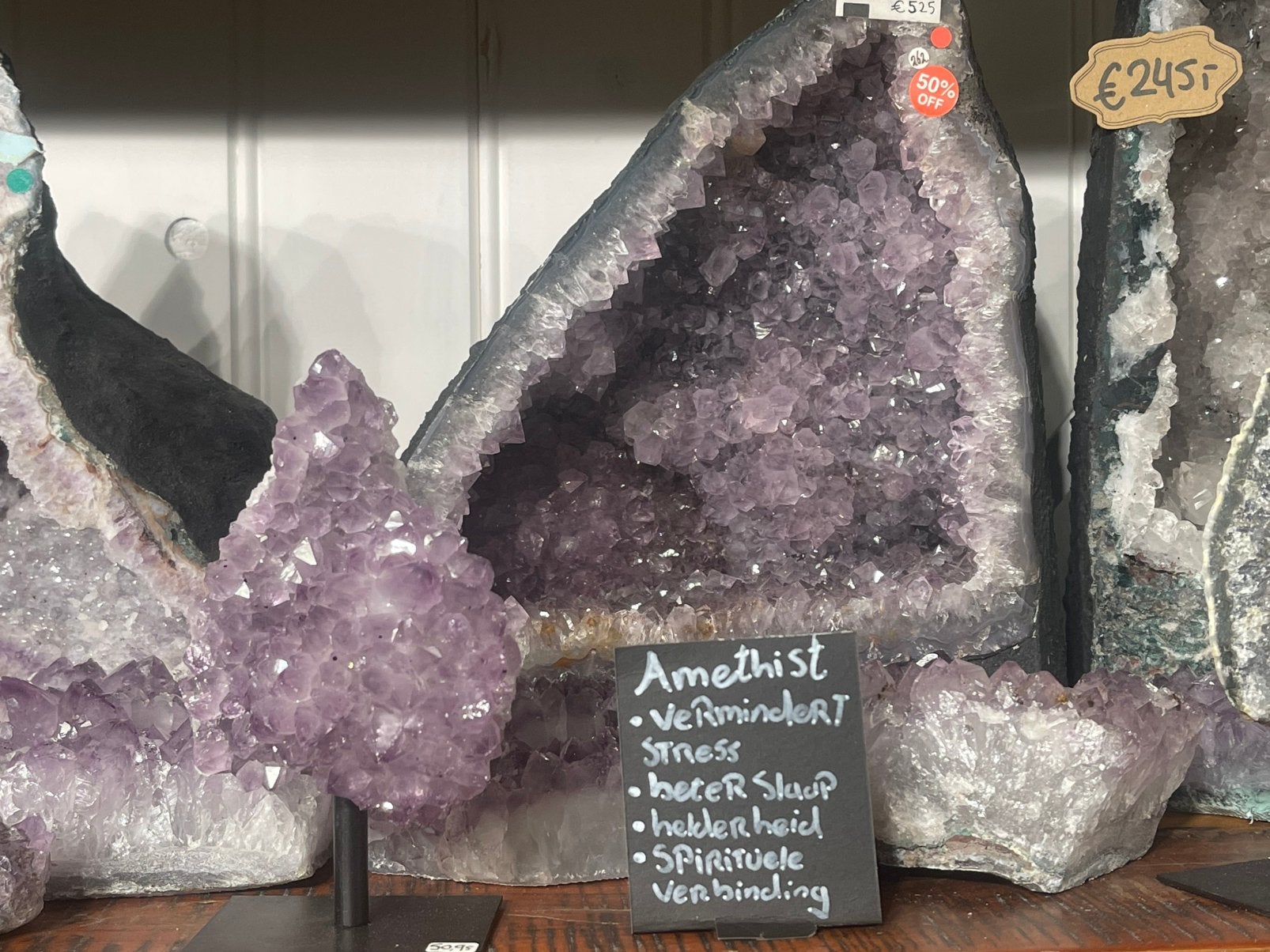 Diverse amethisten, Ophalen of Verzenden