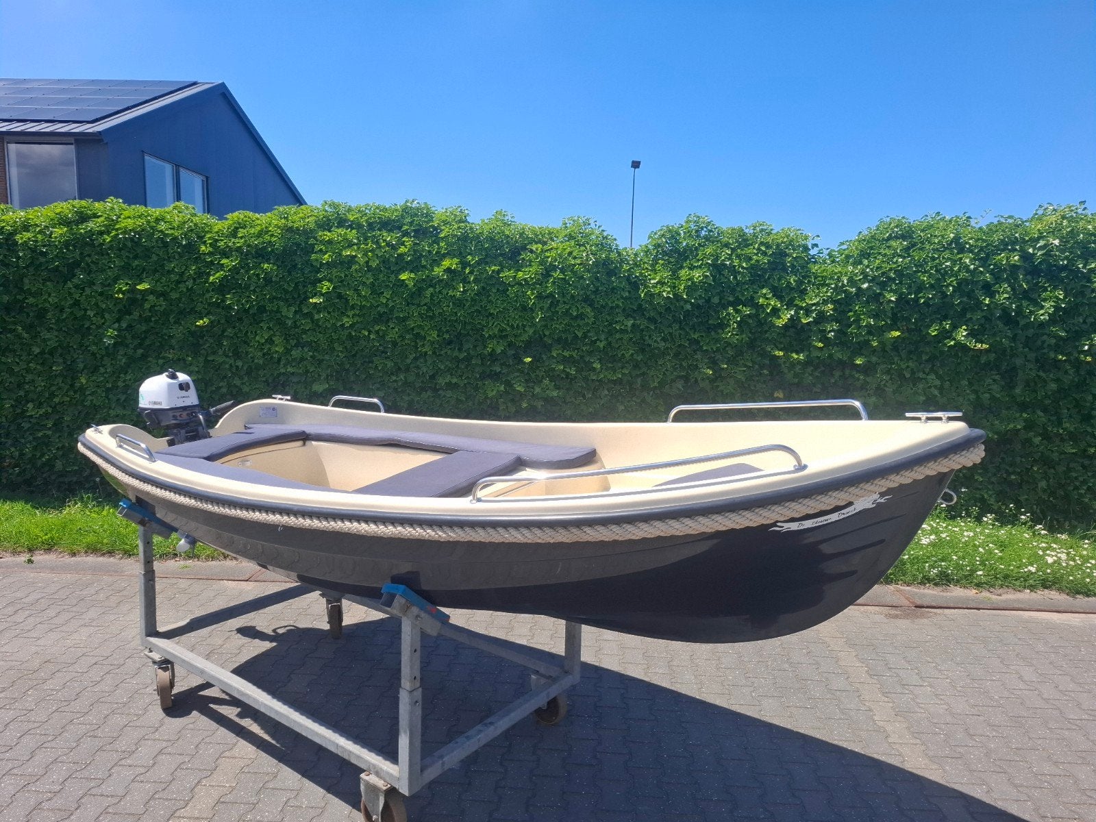 Wiedesloep 430 's sloep toerboot Yamaha 4pk buitenboordmotor, Gebruikt, Wiedesloep, Kabelaring, Wiedesloep
