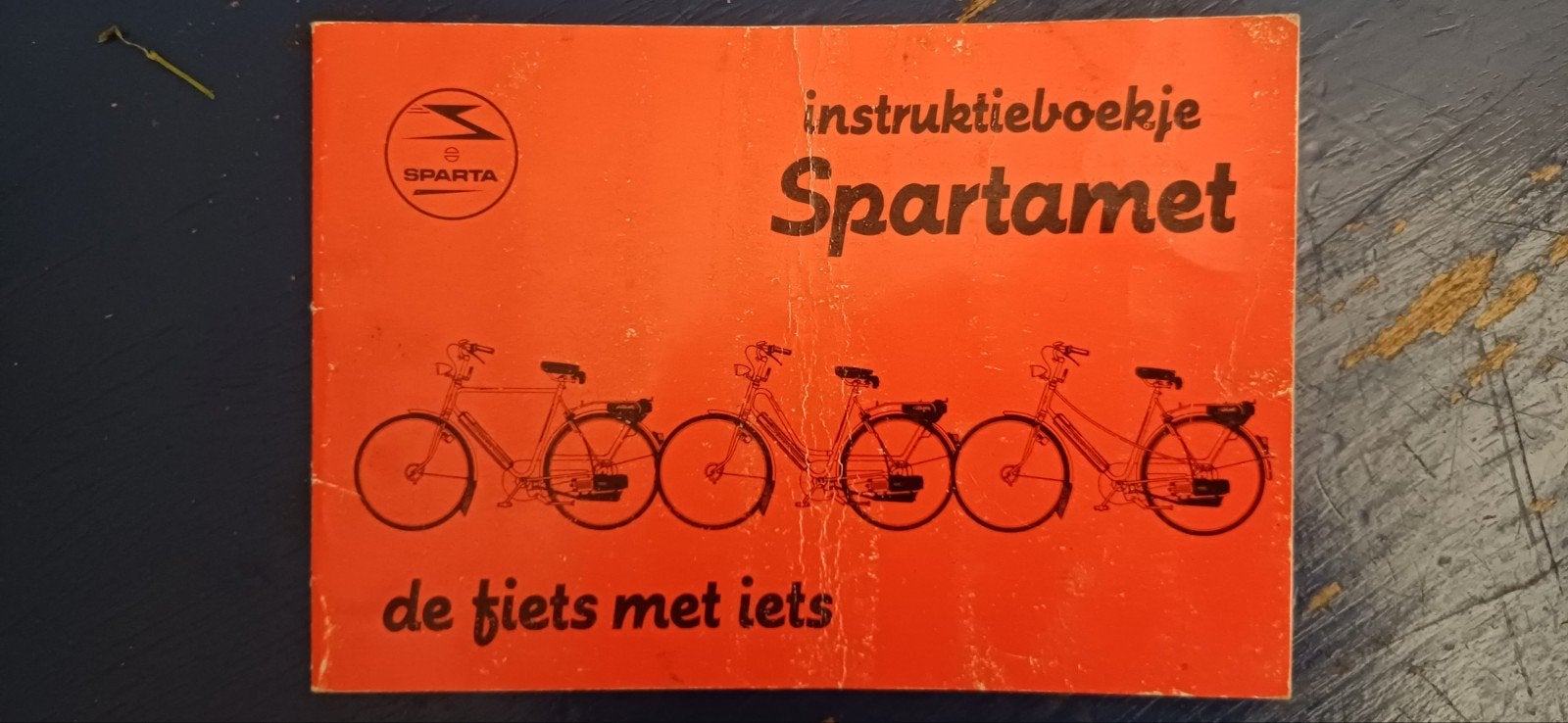 Spartamet  instructieboekje., Ophalen of Verzenden