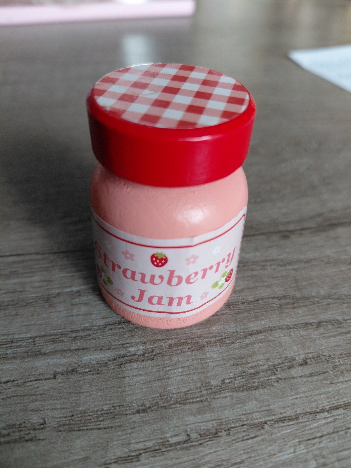 Jampot houten keuken accessoire, Kinderen en Baby's, Ophalen of Verzenden, Nieuw, Meubelstuk of Keukentje