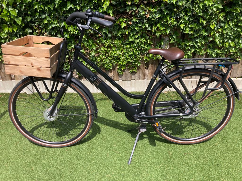 Moederfiets BSP La Dolce Vita - zwart, Gebruikt, Mandje, 0 zitjes, Ophalen