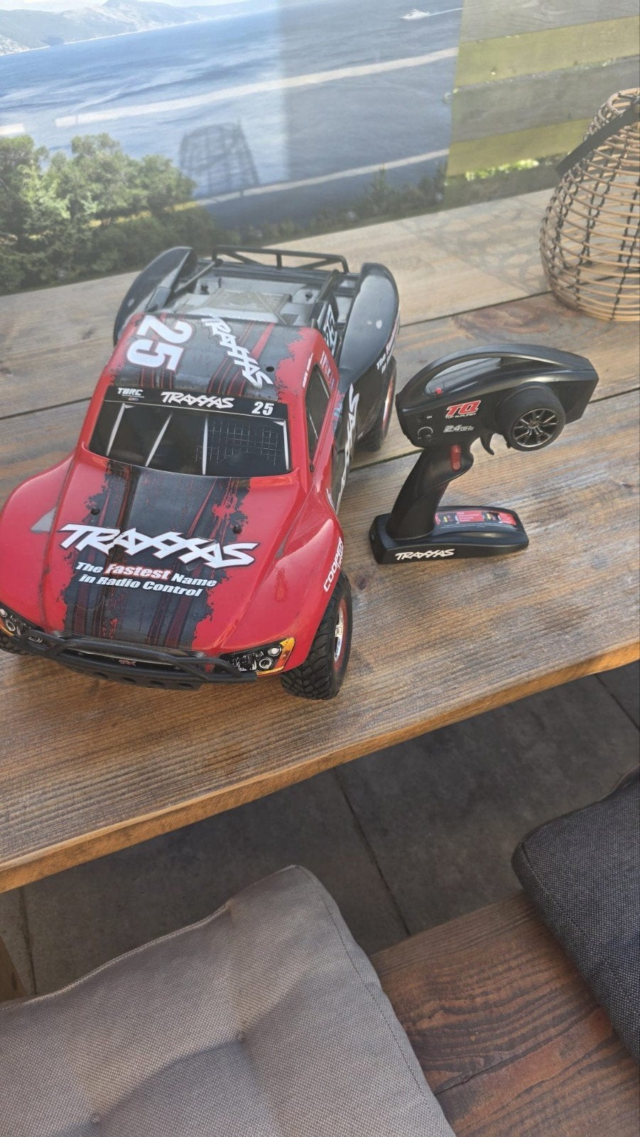 Traxxas Slash 2WD Short Course Truck Rood, Hobby en Vrije tijd, Elektro, Gebruikt, Auto offroad, Ophalen of Verzenden