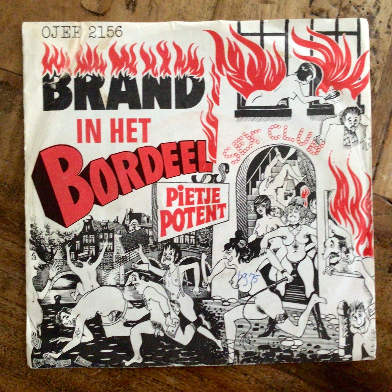 Pietje Potent - Brand in het bordeel, Ophalen of Verzenden, Zo goed als nieuw