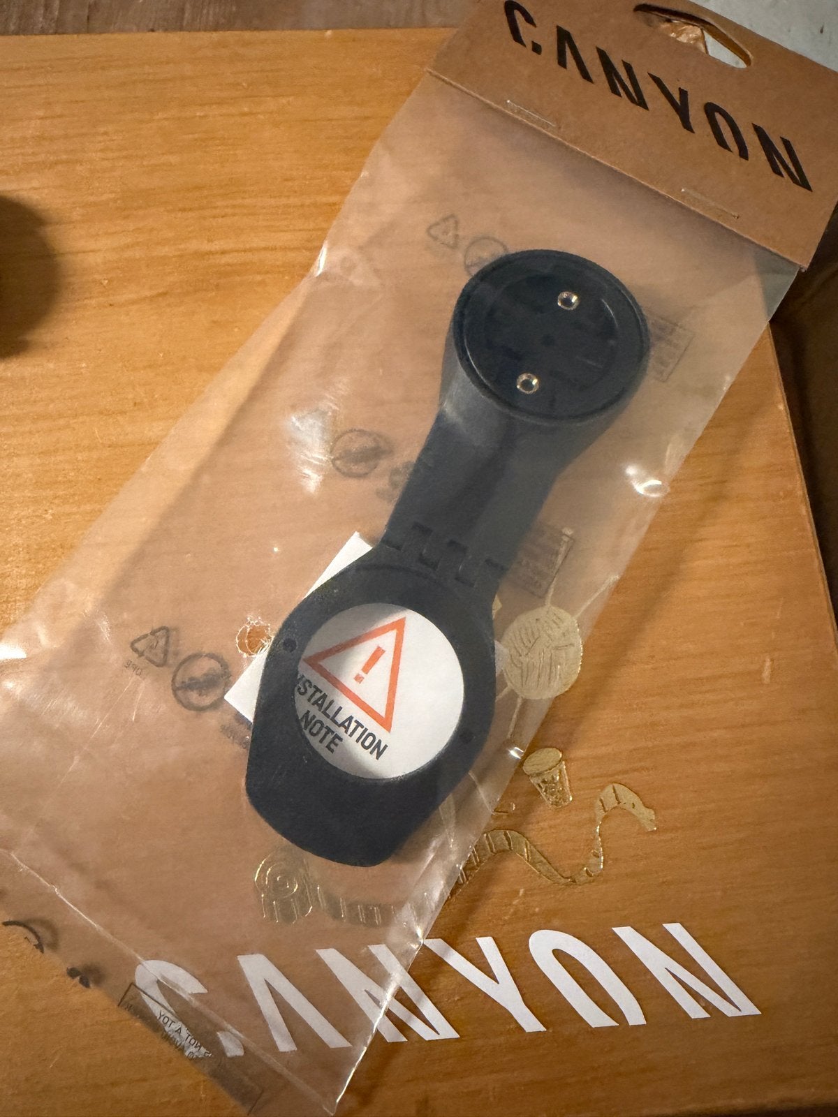 Garmin houder voor Canyon MTB - Zo goed als nieuw, Ophalen of Verzenden, Nieuw