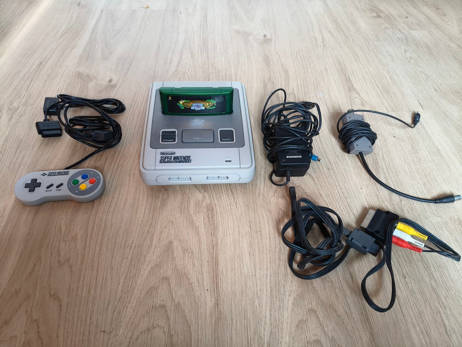 Super Nintendo SNES 1Chip PAL Console, Ophalen of Verzenden, Gebruikt, Met 1 controller