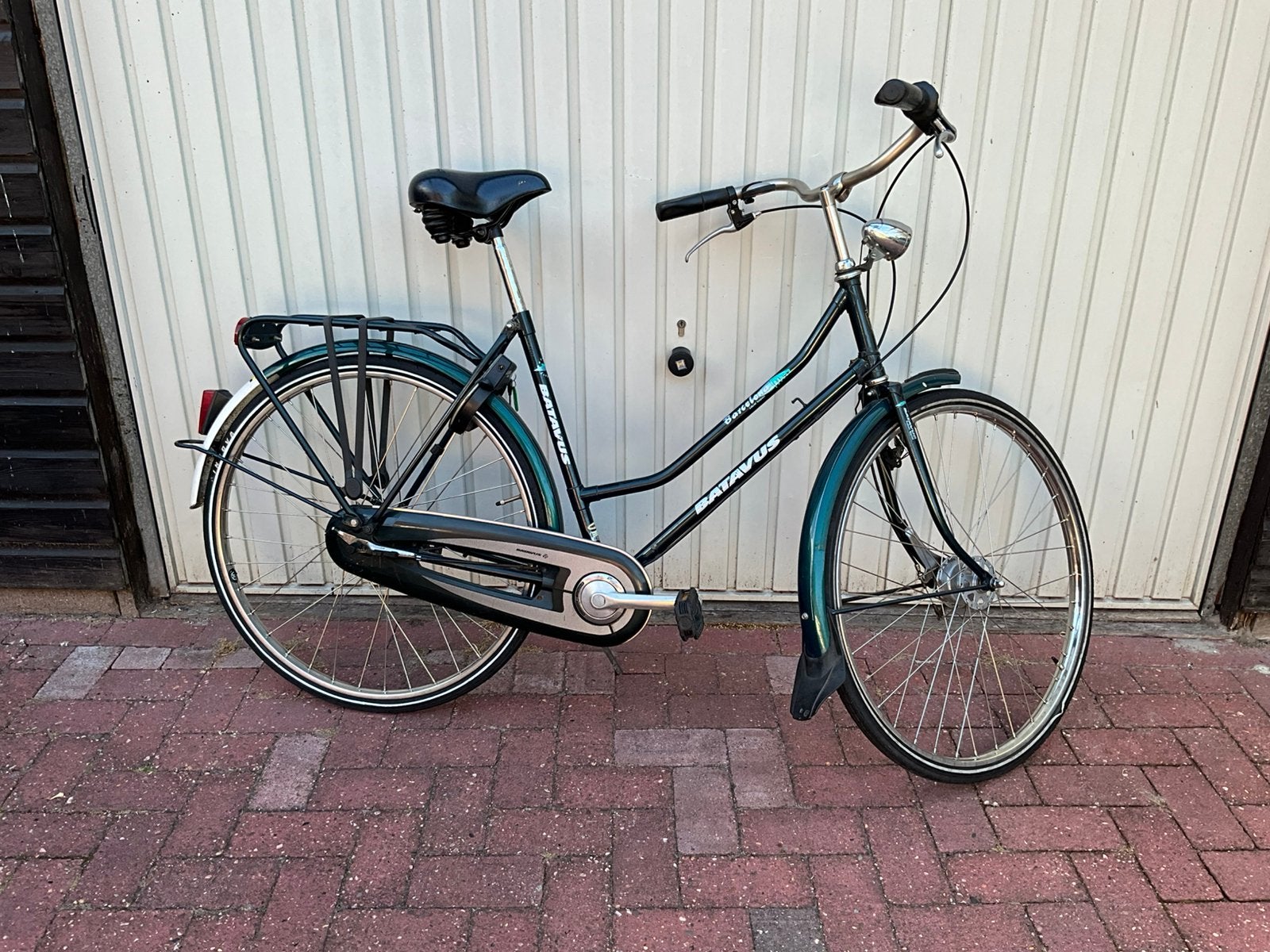 Damesfiets, bus fiets, 3 versnell. Maat 53 - 54, Ophalen, Versnellingen, Trommelrem, 53 tot 56 cm