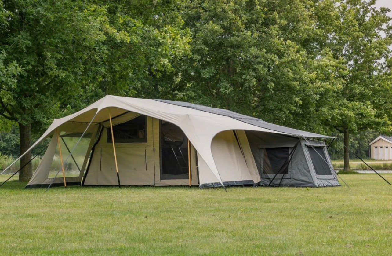 Campooz Lazy Jack vouwwagen, Ophalen, Beige, Aanwezig, Campooz