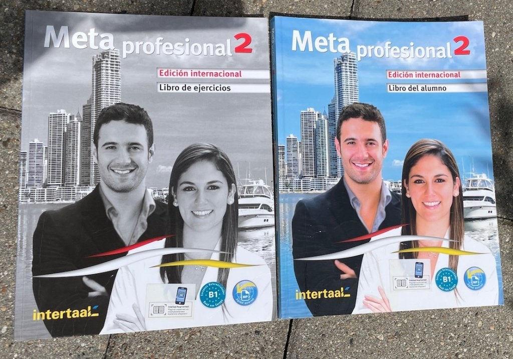 Set Meta Profesional 2  - zakelijk Spaans leren!, Boeken, Taal | Spaans, Zo goed als nieuw, Ophalen