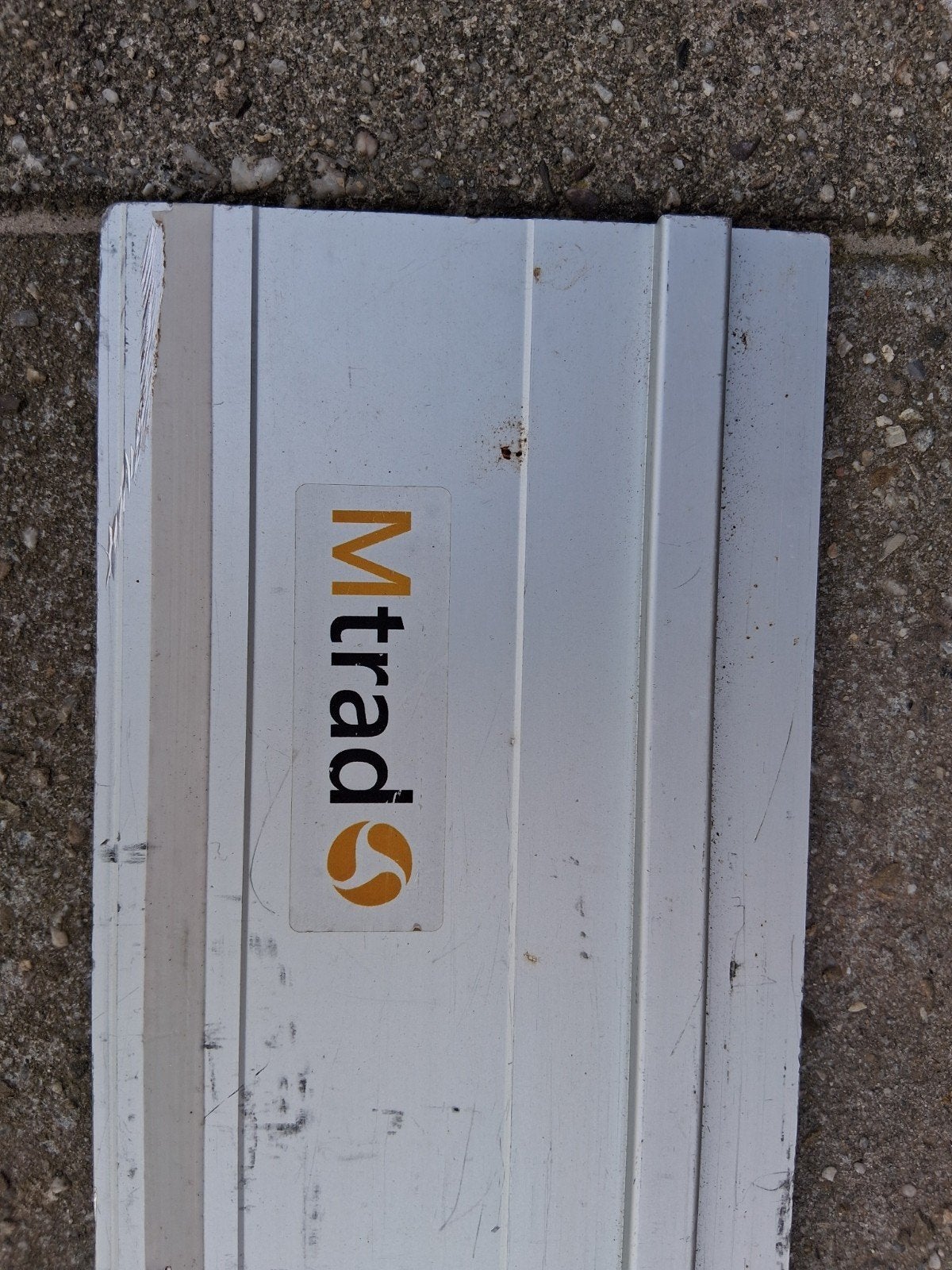 Geleiderail Mtrad, Ophalen, Gebruikt