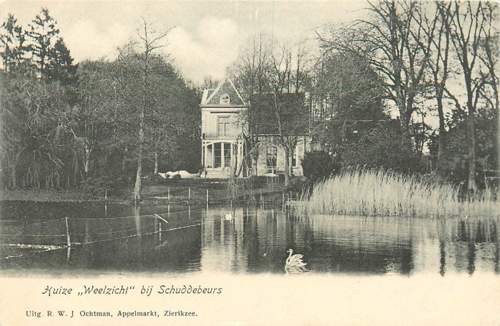 701-037-021 Schuddebeurs Huize Weelzicht, Verzenden, Voor 1920, Zeeland