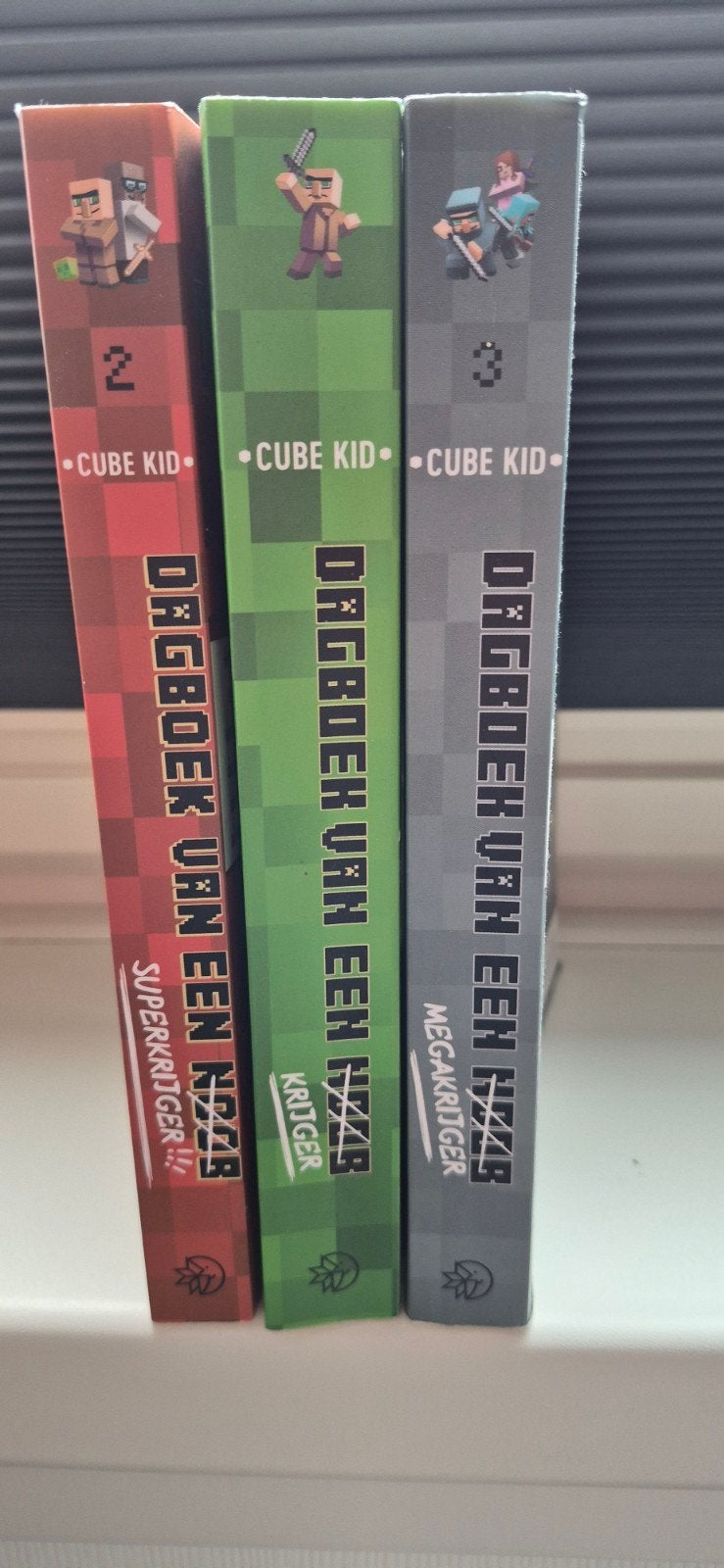 Cube Kid Dagboek van een Noob - Complete Serie (3 boeken), Boeken, Ophalen of Verzenden, Gelezen