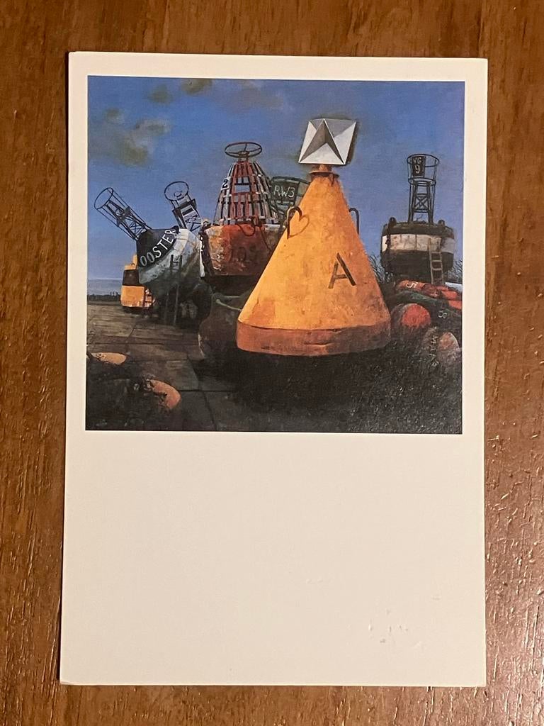 Hermanus Berserik - IJzertuin (1979), Verzamelen, Scheepvaart, Zo goed als nieuw, Kaart, Foto of Prent, Ophalen of Verzenden