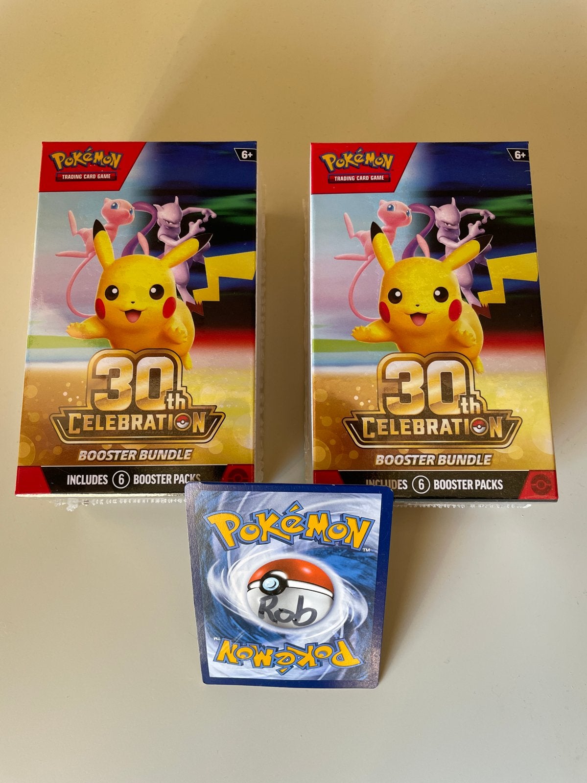 Pokémon 30th Celebrations Booster Bundle (2 stuks), Ophalen of Verzenden, Nieuw, Meerdere kaarten