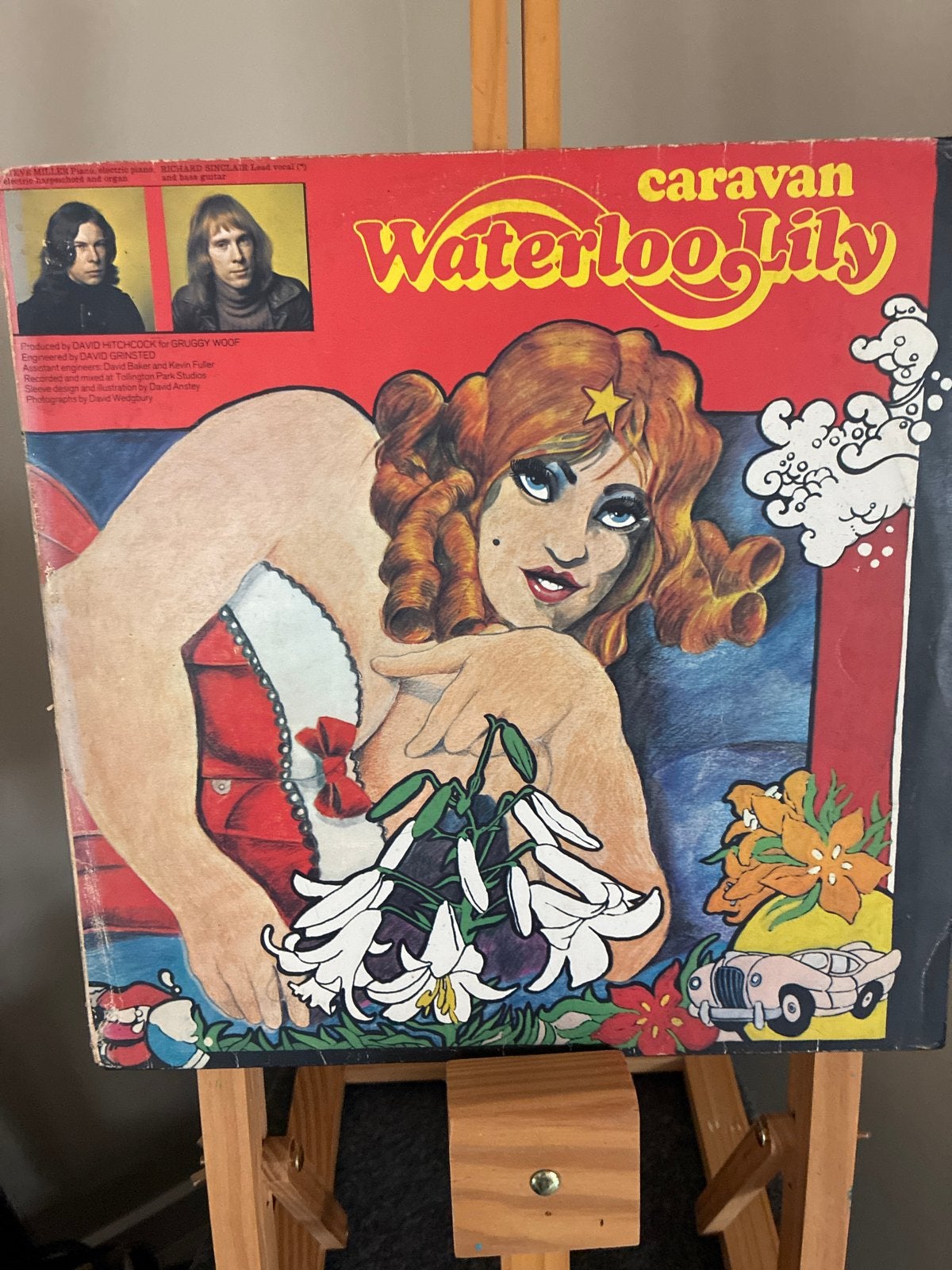 Lp Caravan - Waterloo Lily .1972) Pink Elephant VG++, Cd's en Dvd's, Vinyl | Rock, Progressive, Gebruikt, Originele persing, Ophalen of Verzenden