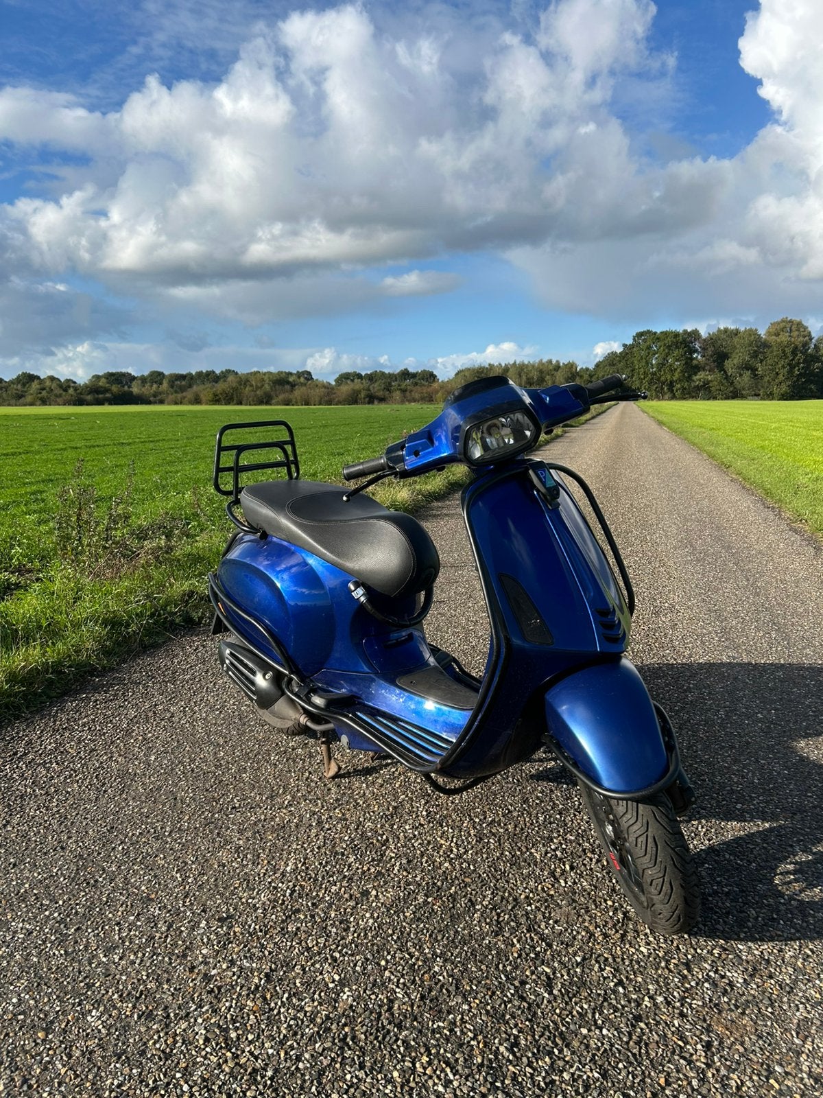 Vespa sprint 2018 geel kenteken, Fietsen en Brommers, Ophalen of Verzenden, Zo goed als nieuw, Benzine, Vespa S