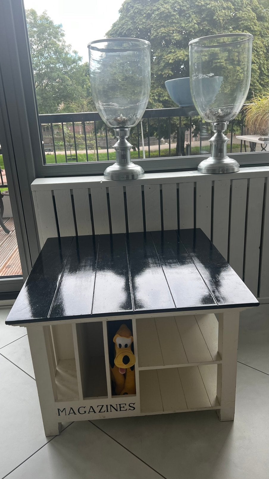 Rivièra Maison salon tafeltje, Ophalen, Gebruikt, Vierkant, 55 tot 75 cm