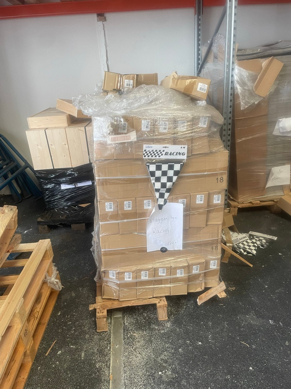 Racing vlaggen 6meter, Ophalen of Verzenden, Nieuw