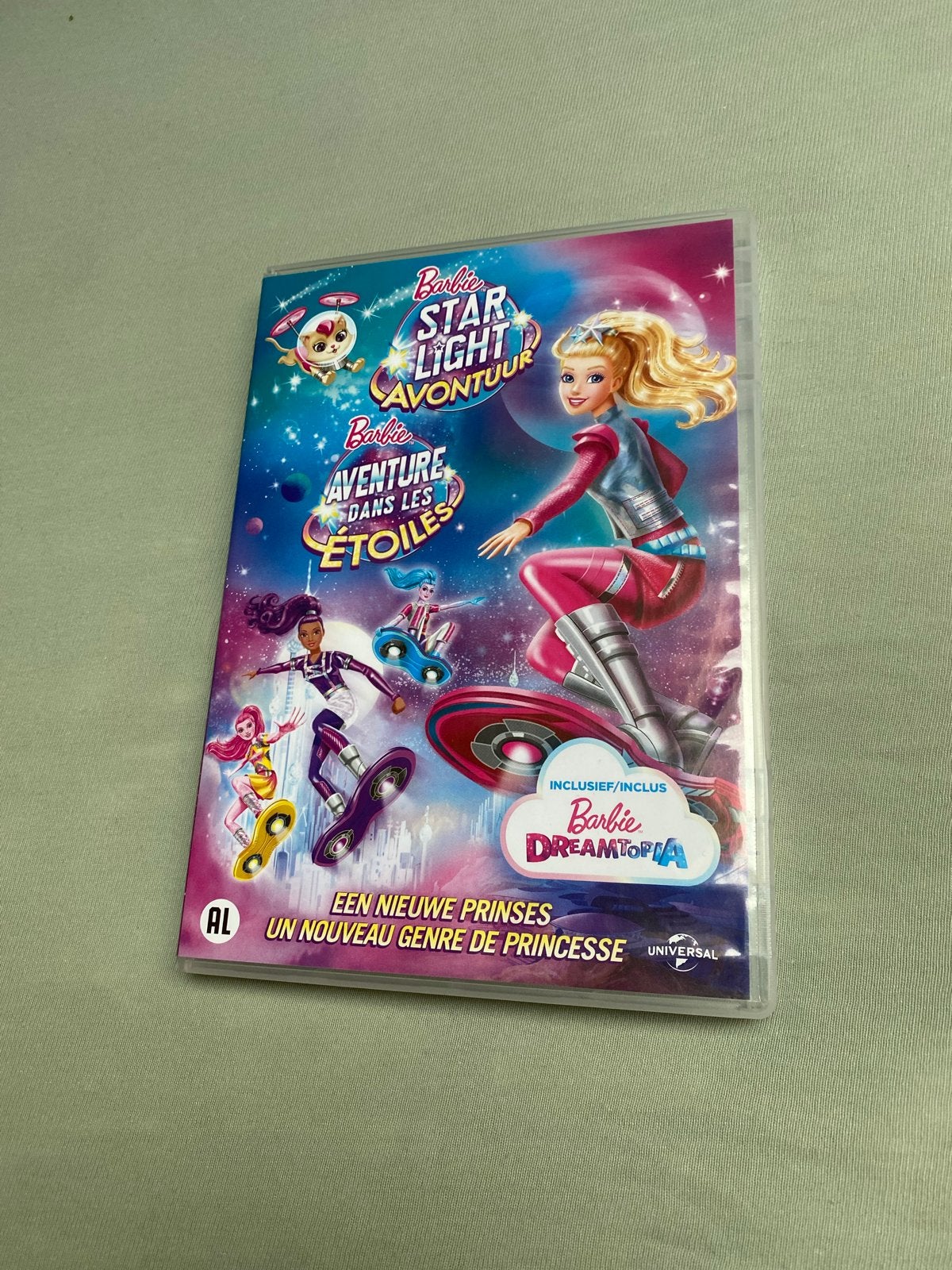 Barbie Star Light Avontuur & Dreamtopia DVD (2 films), Cd's en Dvd's, Dvd's | Kinderen en Jeugd, Ophalen, Avontuur, Alle leeftijden