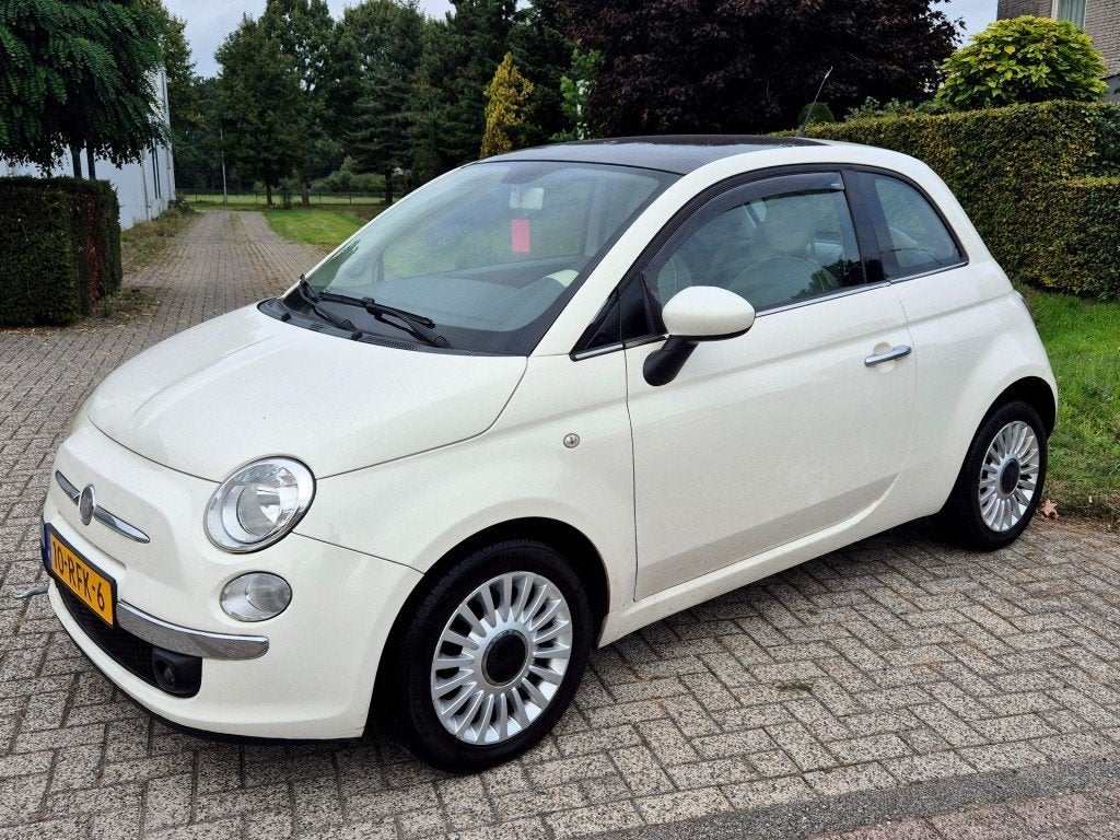 Fiat 500 0.9 TwinAir panodak/Airco MOTOR TIKT- ENGINE PROBLE, Auto's, Voorwielaandrijving, Euro 5, 86 pk, Gebruikt