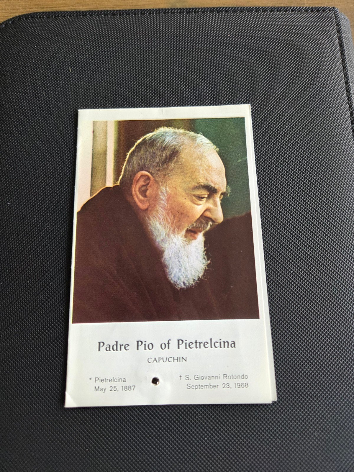 Gebedskaartje Padre Pio van Pietrelcina, Ophalen of Verzenden
