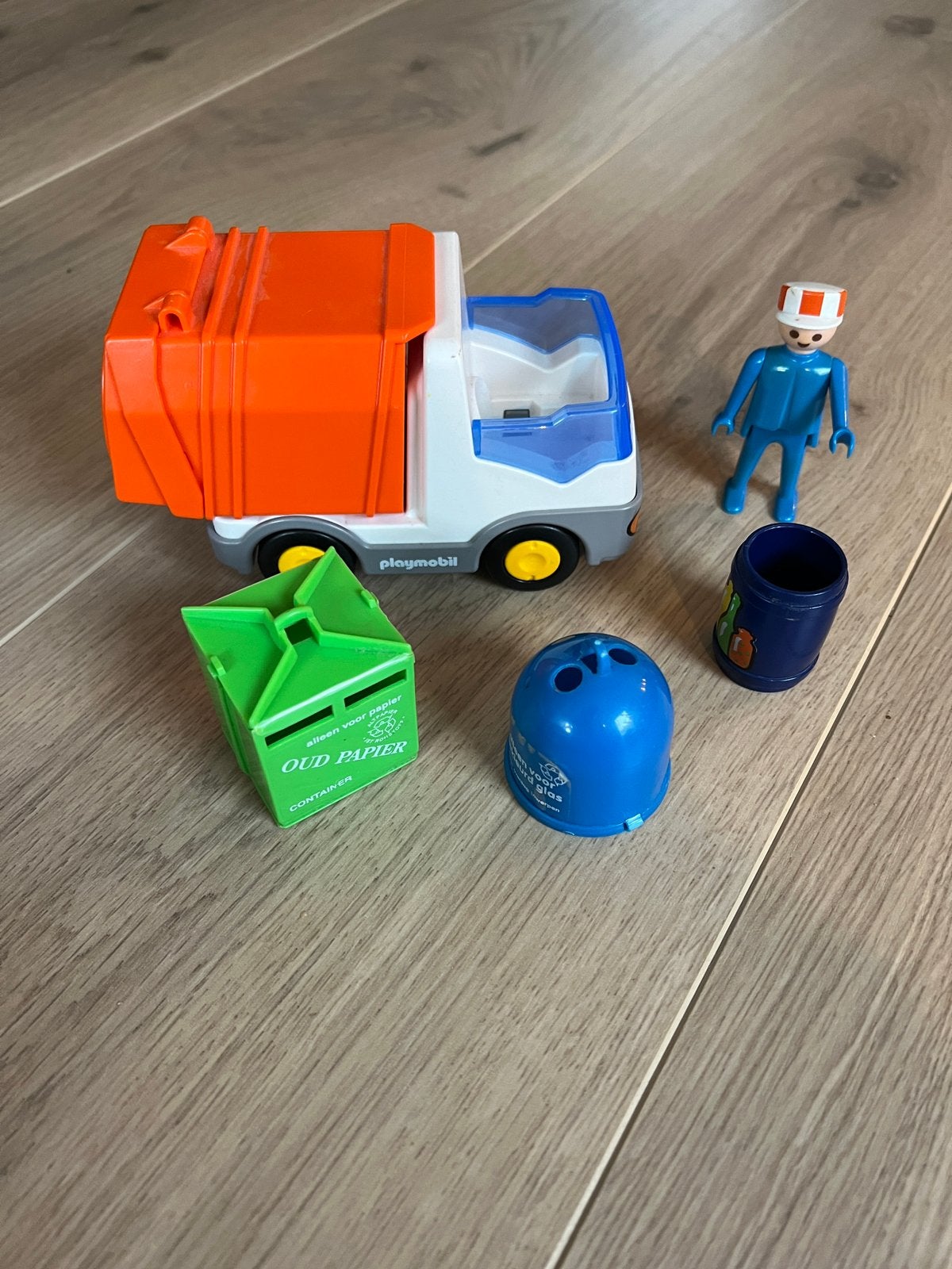 Playmobil vuilniswagen, Ophalen of Verzenden, Zo goed als nieuw