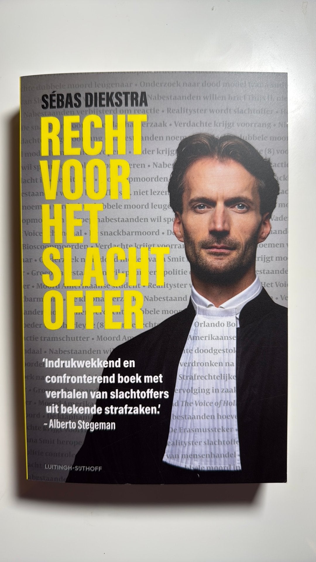 Sébas Diekstra - Recht voor het slachtoffer, Ophalen of Verzenden, Nieuw, Sébas Diekstra