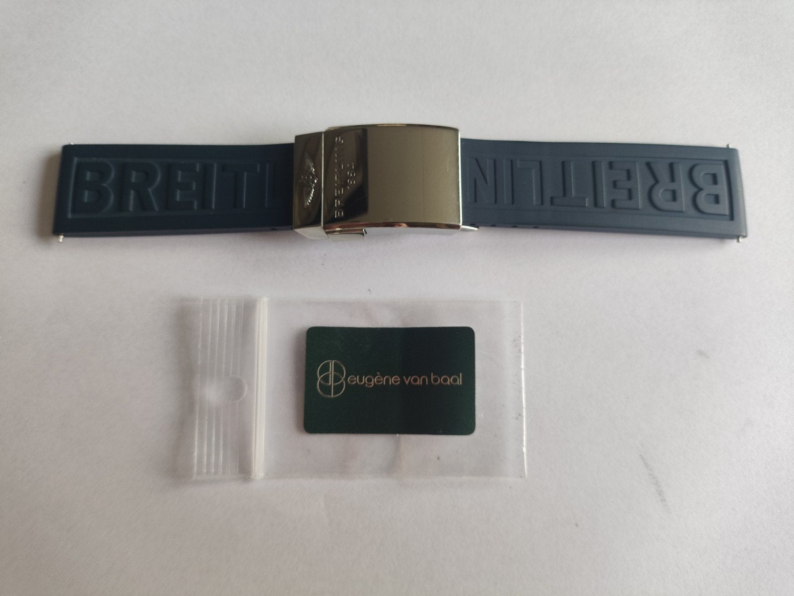 T.k. z.g.a.nw. verkerende Breitling horloge band, 22 mm., Sieraden, Tassen en Uiterlijk, Overige Accessoires, Ophalen of Verzenden