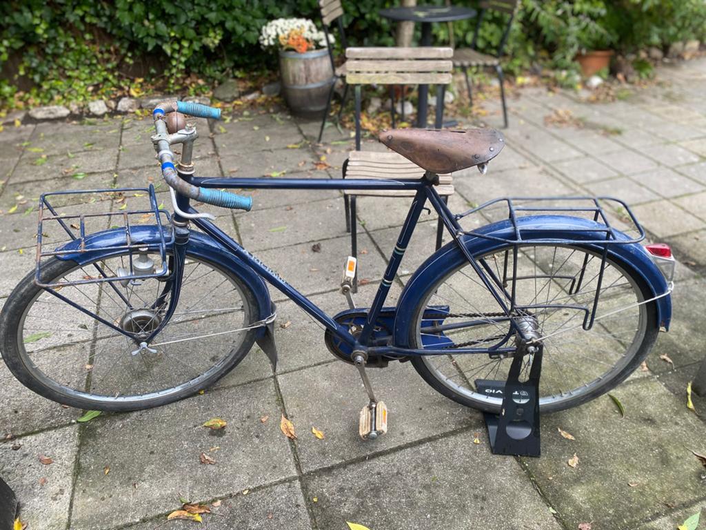 Pinkster aanbieding Vintage Parijse Porteur fietsen  +/-1950, Ophalen of Verzenden, Jaren '40