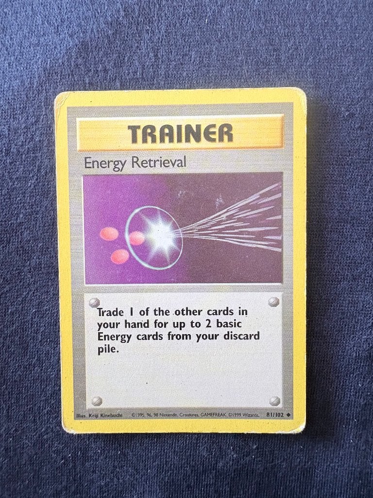 Energy Retrieval - Base 81/102 - Light Played, Ophalen of Verzenden, Nieuw
