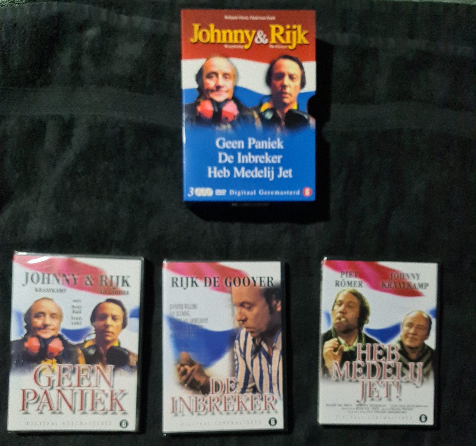 Johnny & Rijk DVD Box - 3 Delig - Volledig Nieuw in Plastic, Cd's en Dvd's, Klassieker, Inclusief doosje, Vanaf 6 jaar, Nieuw in verpakking