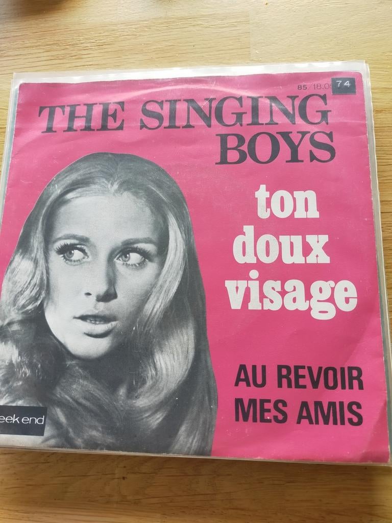 The Singing Boys , ton doux visage, Ophalen of Verzenden, Zo goed als nieuw, Pop