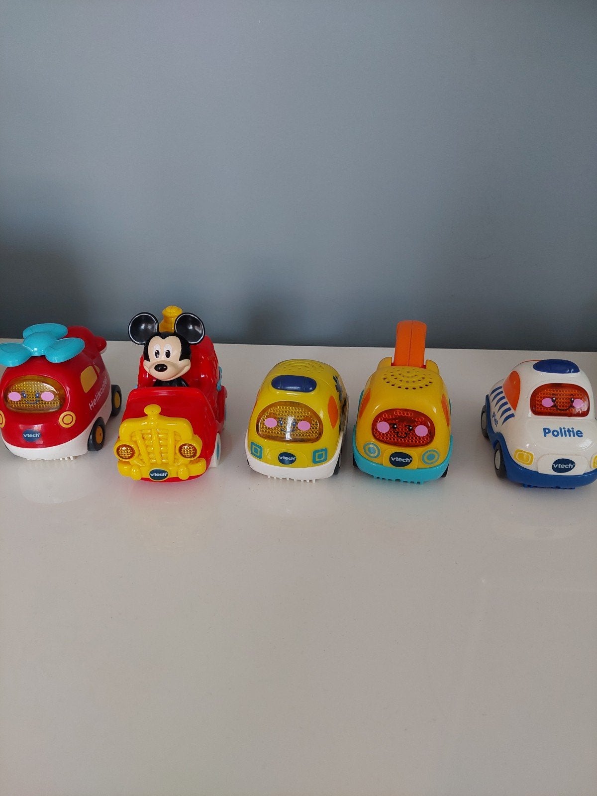 Vtech auto's en helikopter, Ophalen of Verzenden, 6 maanden tot 2 jaar