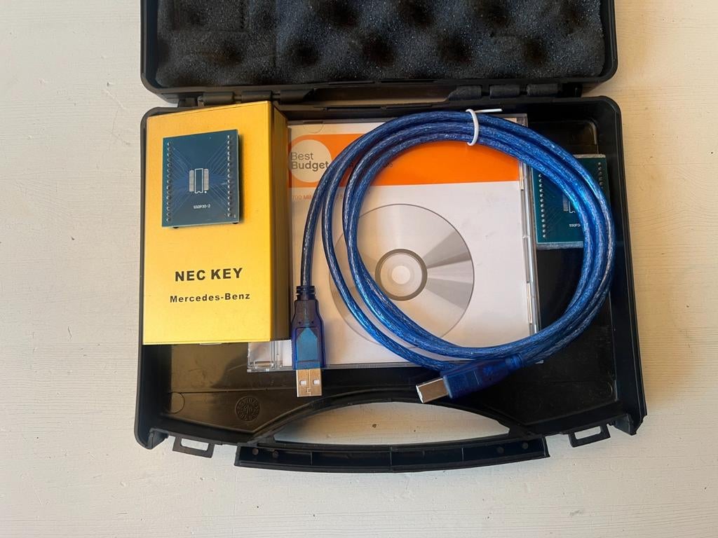 Mercedes‑Benz NEC Key Programmeerset – Compleet in Koffer, Ophalen of Verzenden, Zo goed als nieuw