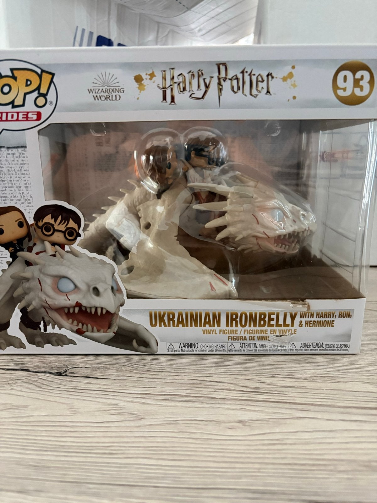 Funko Pop! Harry Potter Ukrainian Ironbelly #93, Verzamelen, Harry Potter, Ophalen of Verzenden, Gebruikt, Actiefiguurtje